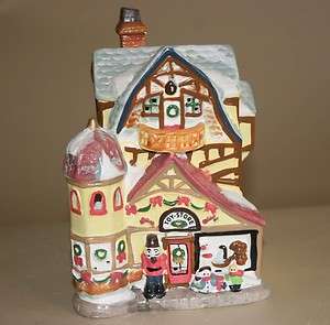 Christmas Village House   Toy Store  