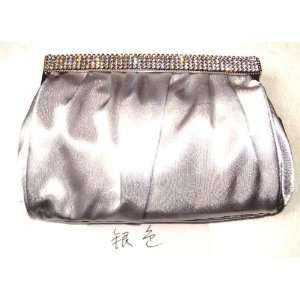   Evening Purse Mini Bag Wedding Clutch Holiday Birthday Gift Sil0015