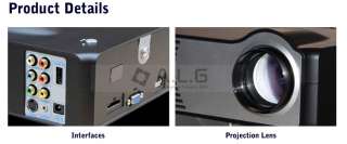   HD 1080P LED PROJECTOR SUPPORTS HDMI,USB,SD,COMPONENT,PS3,Wii,XBOX,TV