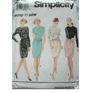   18 20 22 SIMPLICITY EASY TO SEW PATTERN 8166 Arts, Crafts & Sewing
