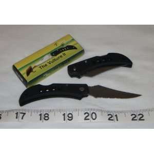  Vulture II Black 3 in Mini Pocket Knife