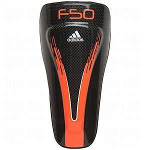  adidas F50 Carbon Shin Guards Black/Orange/Medium Sports 