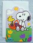CHILDRENS EASTER   SNOOPY   GREETING CARDS