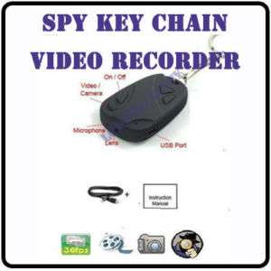 Mini Hidden Spy Car Key Chain Camera DVR Video Recorder  