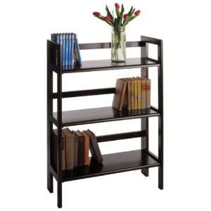  3 Tier Folding And Stackable Shelf By Winsome Wood