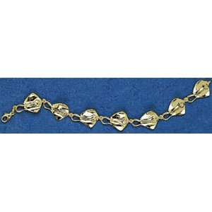   Edwards 14K Gold 7 1/2 Polished Stingray Bracelet