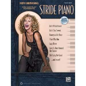   Judy Carmichael You Can Play Authentic Stride Piano Songbook With CD