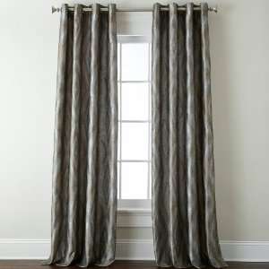  Studio Casia Drapery Panels   Chocolate, Dune