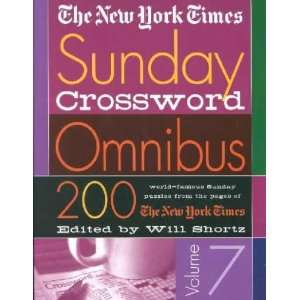  The New York Times Sunday Crossword Omnibus Will (EDT 