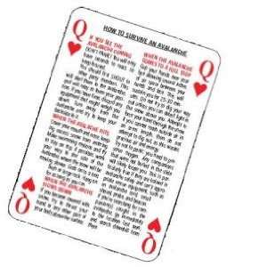  Survival Playing cards   Wilderness Survival Tips Sports 