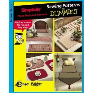 Simplicity Sew Patterns for Dummies #5964 TABLE RUNNERS 