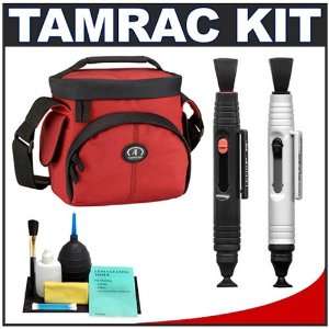  Tamrac 3340 Aero 40 Camera Bag (Red) + Accessory Kit for 
