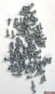   Hardware Parts Pack of 100 Small #2 x 1/4 Self Tapping Wood Screws
