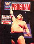 WWF 1989 Program Volume 171 Dusty Rhodes All American