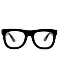 thick bold vintage wayfarer retro clear sunglasses eyeglasses black 