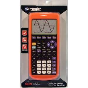  Orange Skin Case for TI 83 Plus Graphing Calculator Electronics