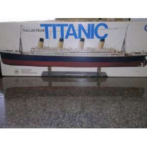    Entex The Late Great Titanic   Plastic Model Kit 