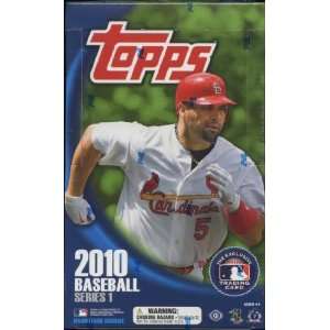  2010 Topps Series 1 Baseball HOBBY Box   36P10c Sports 