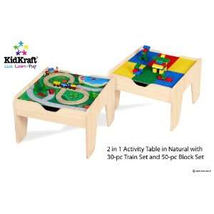  Building Blocks and Train Set Play Table Toys & Games