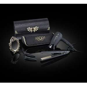   Travel Hair Dryer and Treasure Chest Case, Midnight Deluxe, 1 Inch