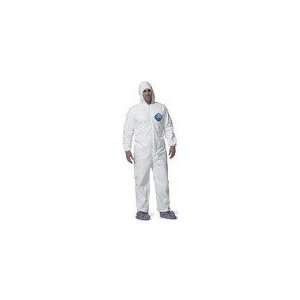  Tyvek Disposable Coveralls with Hood and Boots   2X Large 