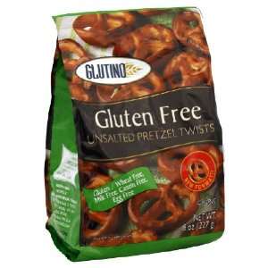 Pretzels   Unsalted Twists (12 Bags) 227 Grams