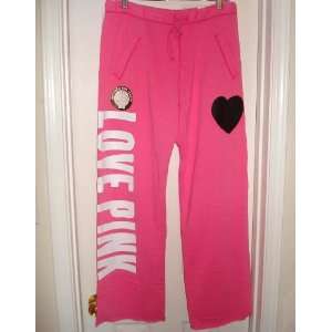  Victorias Secret PINK Boyfriend Pant in Pink. Size M 