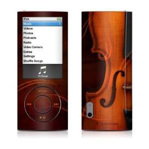  Violin Design Decal Sticker for Apple iPod Nano 5G (5th 