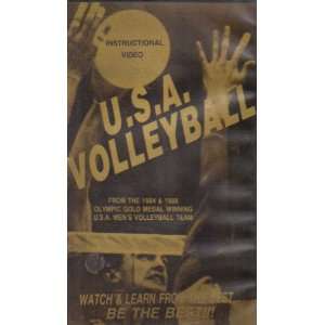   THE BEST from the 1984 & 1988 OLYMPIC MENS VOLLEYBALL TEAM (VHS TAPE