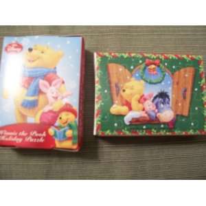  Winnie the Pooh Double Sided Holiday Puzzle Toys & Games