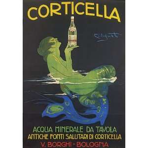 ITALIAN MERMAID GIRL CORTICELLA BOLOGNA SPRING WATER ITALIA ITALY 