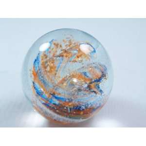   Murano Design Abstract Spiral Wave Paperweight PW 822