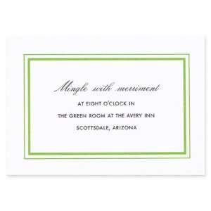   Fluorescent White Reception Card Wedding Accessories 
