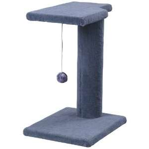  Whisker World Post and Perch Combo Cat Furniture, Blue 