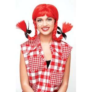  Womens Red Braided Wendy Wig 