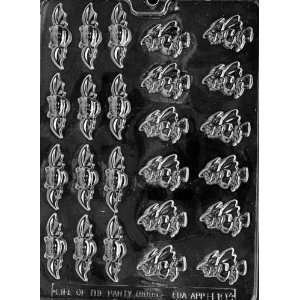  B/S BATS AND WITCHES Halloween Candy Mold Chocolate