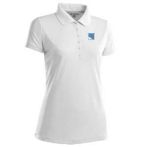   Rangers Womens Pique Xtra Lite Polo Shirt (White)