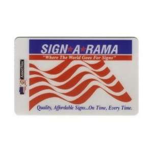   Card Sign*A*Rama Where The World Goes For Signs 