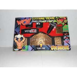   Electronic Talking Champion Belt and Wrestling Set Toys & Games