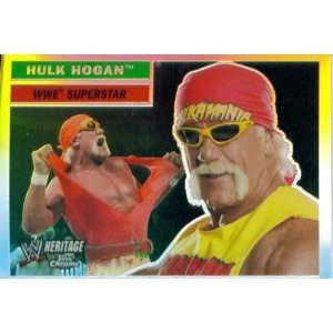  WWE Wrestling Heritage 2006 Topps Chrome Card Hulk Hogan 